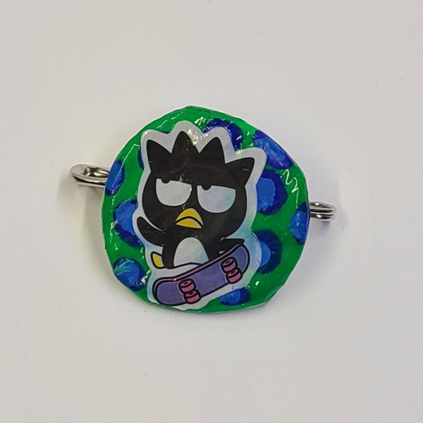 Badtz Maru Bottle Cap Pin Sanrio Inspired - Image 3