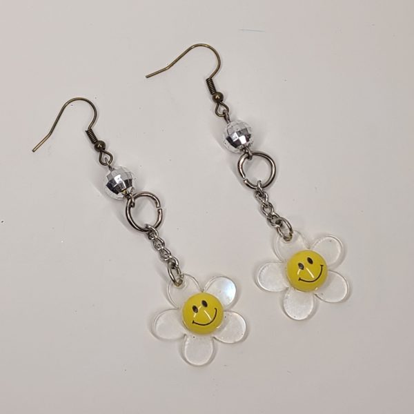 Groovin Flower Disco Earrings