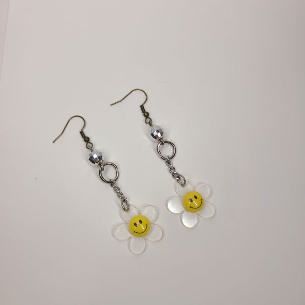 Groovin Flower Disco Earrings - Image 2