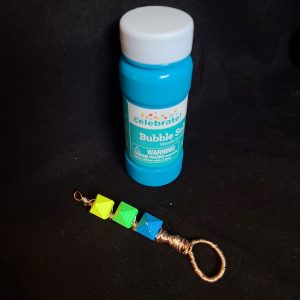 Glow Punk bubble wand pendant