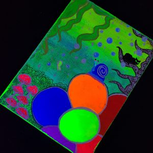 Mystic Dreamstate 7x9 painting on canvas