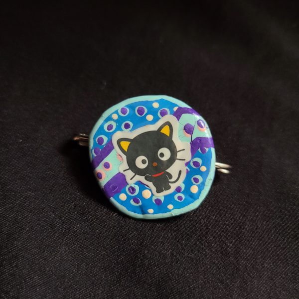 Chococat bottle cap pin sanrio inspired - Image 2