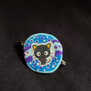 Chococat bottle cap pin sanrio inspired