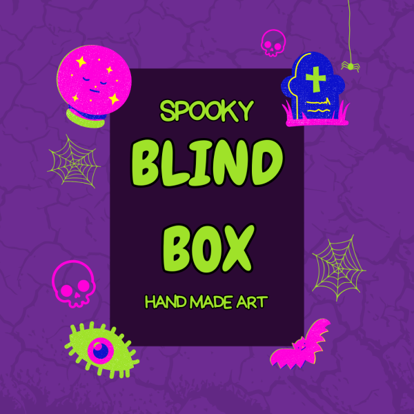 SPOOKY themed ART BLIND BOX